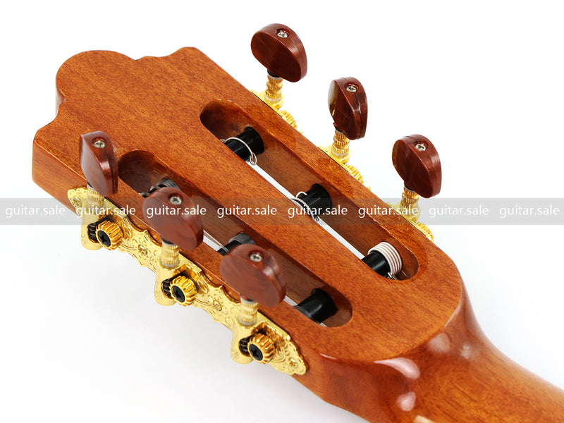 39 Inch 4/4 Full Size Standard Non-Cutaway Solid Cedar Top Classical Guitar (TY-035)