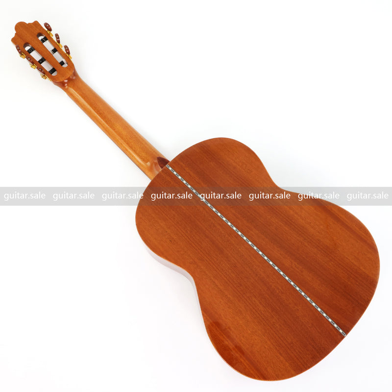 39 Inch 4/4 Full Size Standard Non-Cutaway Solid Cedar Top Classical Guitar (TY-035)