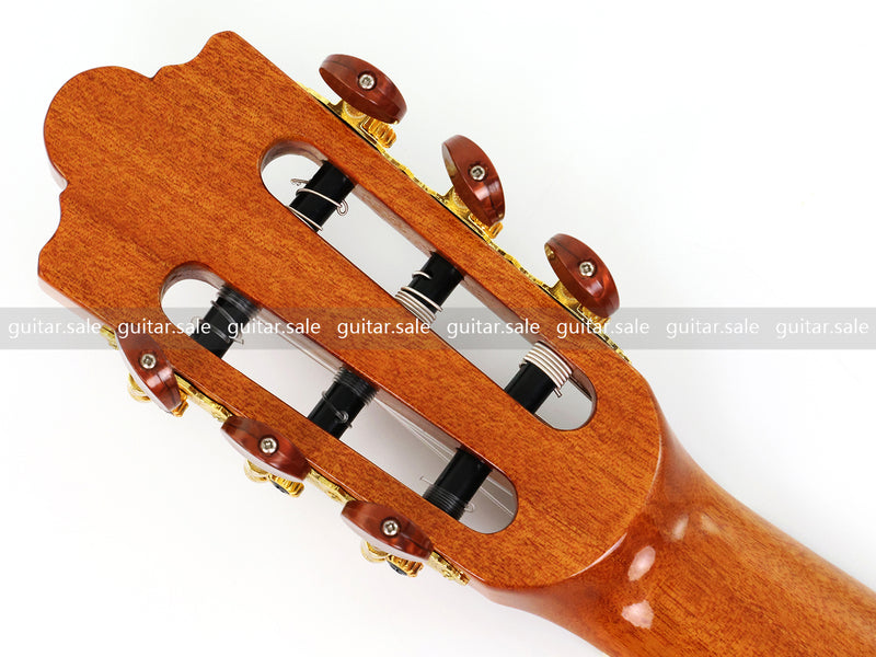 39 Inch 4/4 Full Size Standard Non-Cutaway Solid Cedar Top Classical Guitar (TY-035)