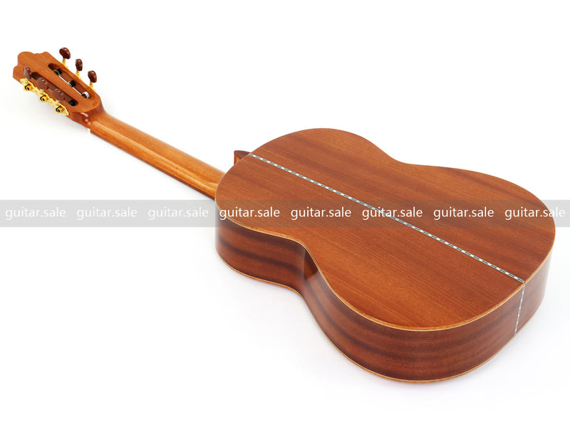 39 Inch 4/4 Full Size Standard Non-Cutaway Solid Cedar Top Classical Guitar (TY-035)