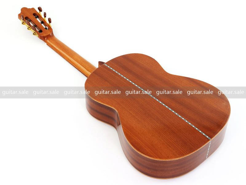 39 Inch 4/4 Full Size Standard Non-Cutaway Solid Cedar Top Classical Guitar (TY-035)