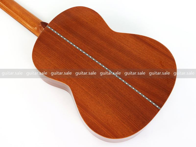 39 Inch 4/4 Full Size Standard Non-Cutaway Solid Cedar Top Classical Guitar (TY-035)