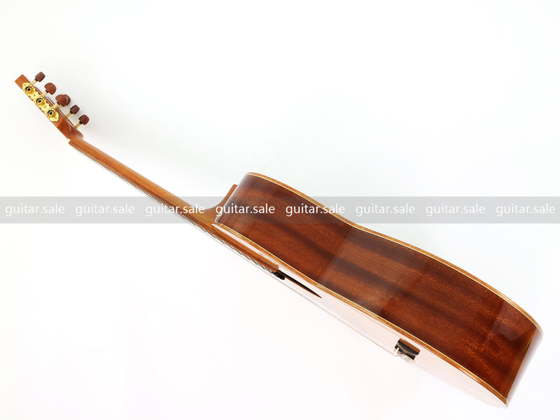39 Inch 4/4 Full Size Standard Non-Cutaway Solid Cedar Top Classical Guitar (TY-035)