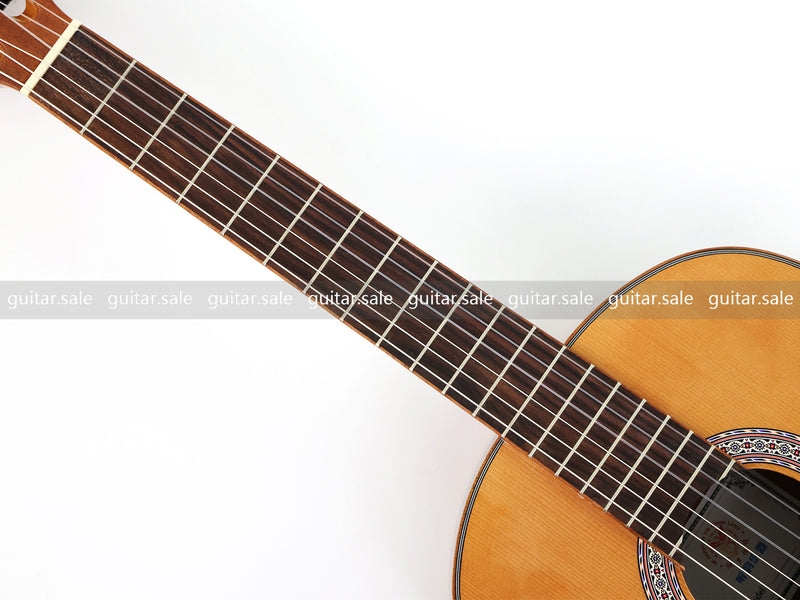 39 Inch 4/4 Full Size Standard Non-Cutaway Solid Cedar Top Classical Guitar (TY-035)