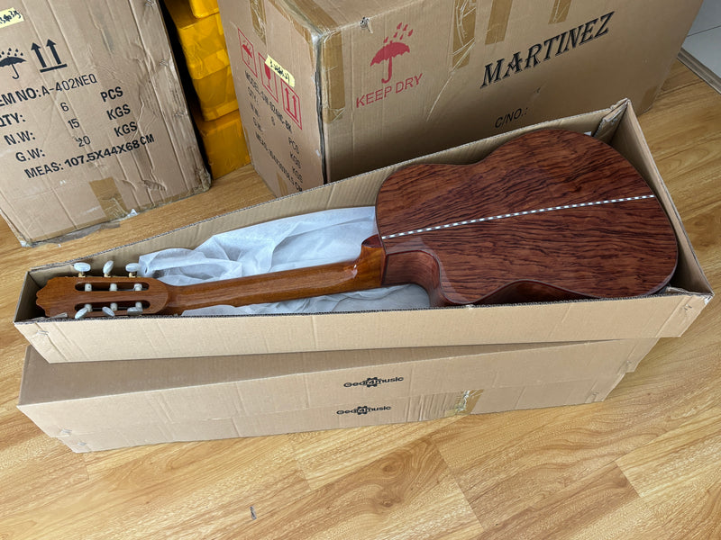 39 Inch Full Size Cutaway Nylon String Classical Guitar with Gloss Finish (TY-013)