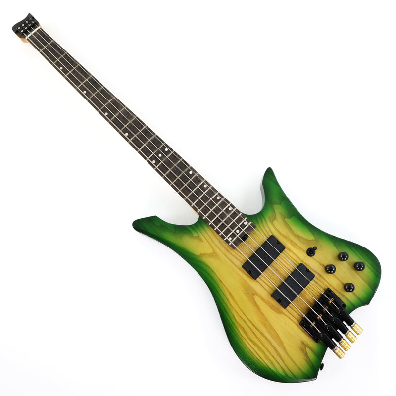 4-String Headless Ash Wood Body Electric Bass Guitar (PJX-680)