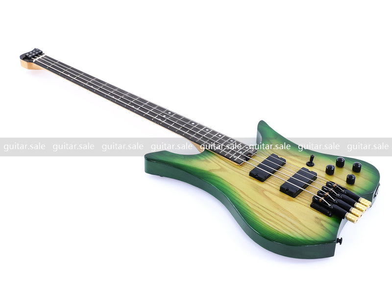 4-String Headless Ash Wood Body Electric Bass Guitar (PJX-680)