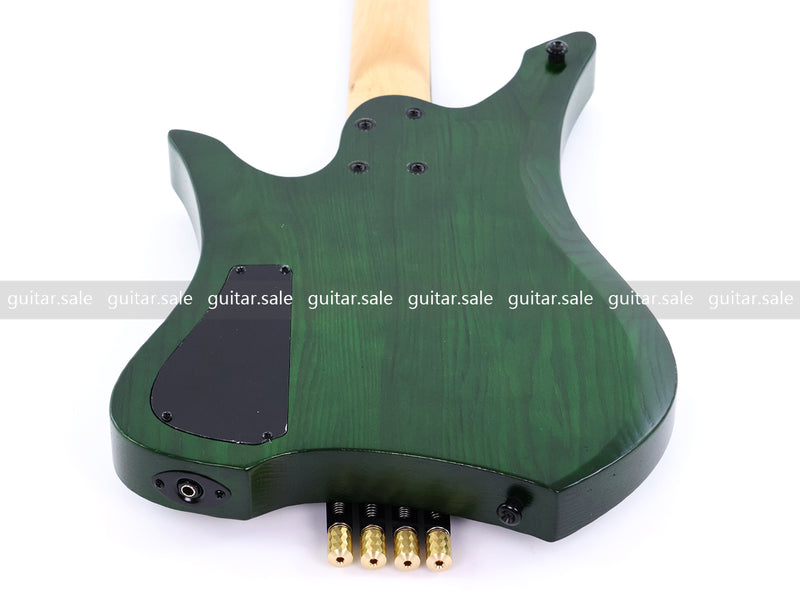 4-String Headless Ash Wood Body Electric Bass Guitar (PJX-680)