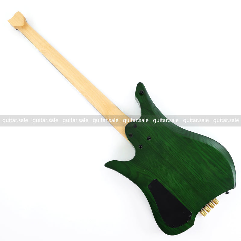 4-String Headless Ash Wood Body Electric Bass Guitar (PJX-680)