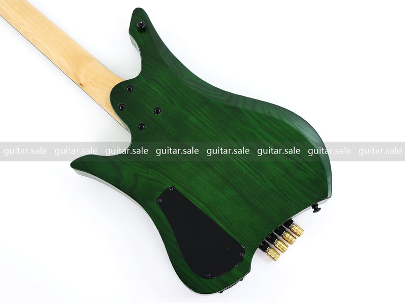 4-String Headless Ash Wood Body Electric Bass Guitar (PJX-680)