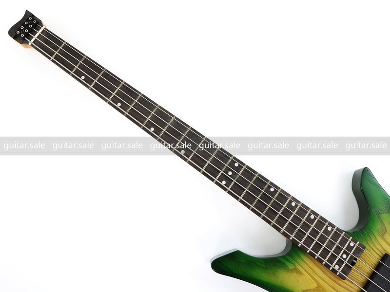 4-String Headless Ash Wood Body Electric Bass Guitar (PJX-680)