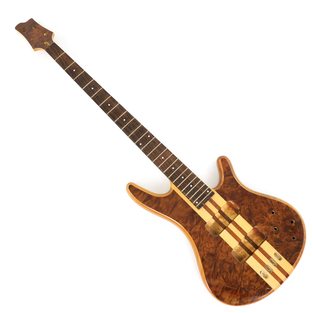 4-String Neck-Through Electric Bass Guitar (NTB-009, No Hardware, B Le ...