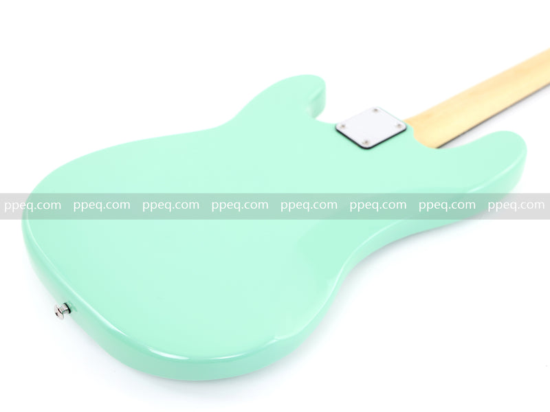 4-String PB-Style Electric Bass Guitar with Mint Green Glossy Finish (YMZ-271)