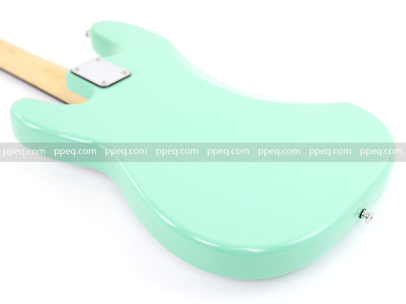 4-String PB-Style Electric Bass Guitar with Mint Green Glossy Finish (YMZ-271)