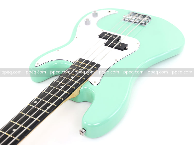 4-String PB-Style Electric Bass Guitar with Mint Green Glossy Finish (YMZ-271)