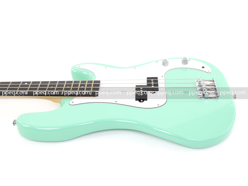 4-String PB-Style Electric Bass Guitar with Mint Green Glossy Finish (YMZ-271)