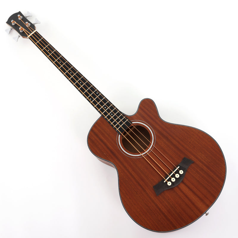 4-String, 40-inch Acoustic Bass Guitar with Matte Finish (BS-4R)