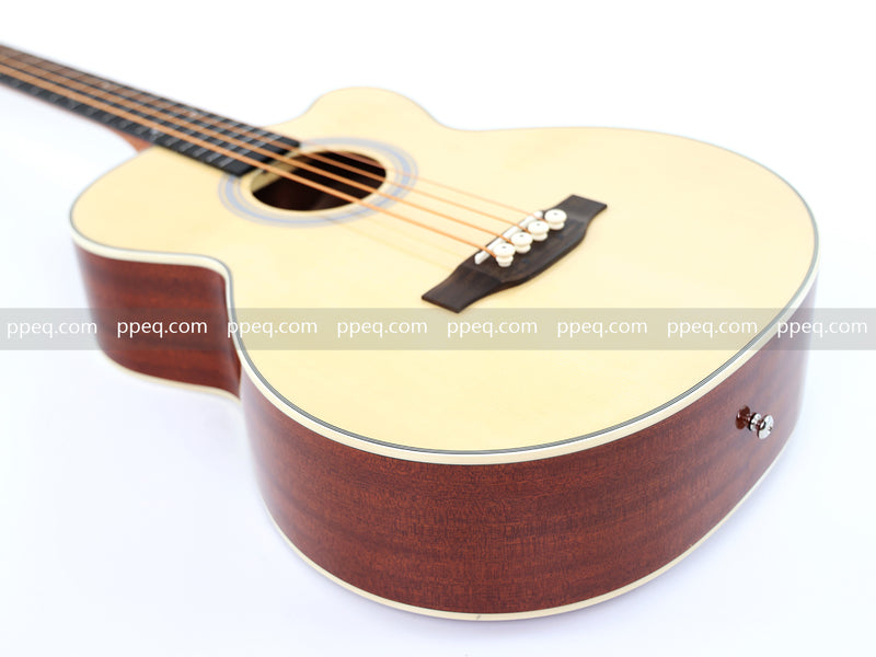 4-String, 42-inch Acoustic Bass Guitar with Glossy Finish (BS-4N)
