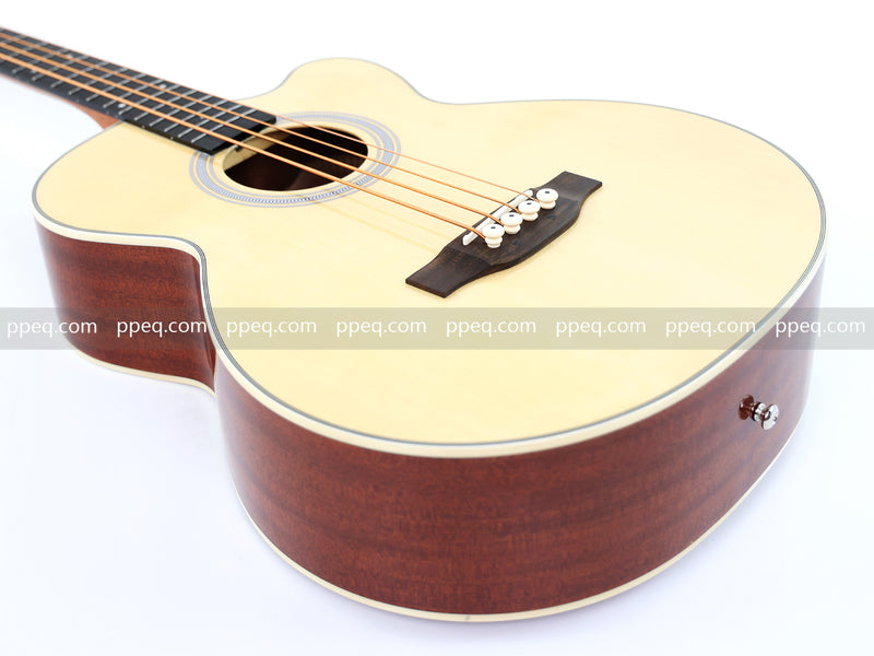 4-String, 42-inch Acoustic Bass Guitar with Glossy Finish (BS-4N)