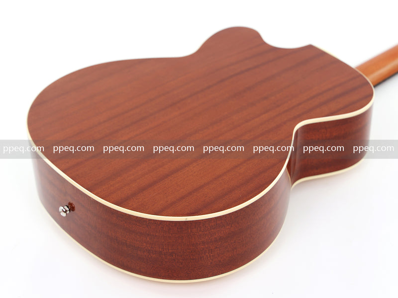 4-String, 42-inch Acoustic Bass Guitar with Glossy Finish (BS-4N)