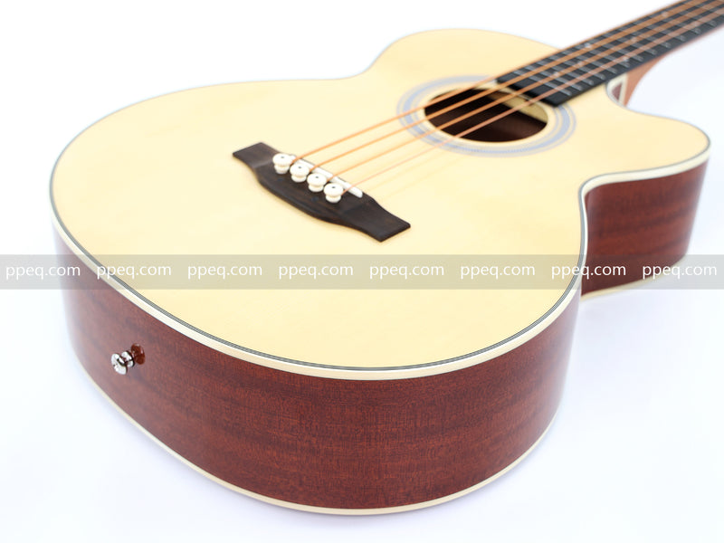 4-String, 42-inch Acoustic Bass Guitar with Glossy Finish (BS-4N)