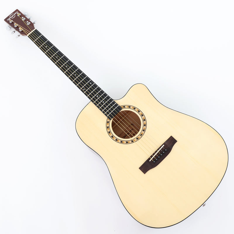 41-inch Grade A Spruce Top Acoustic Guitar with Gloss Finish (JY-D4001-N)