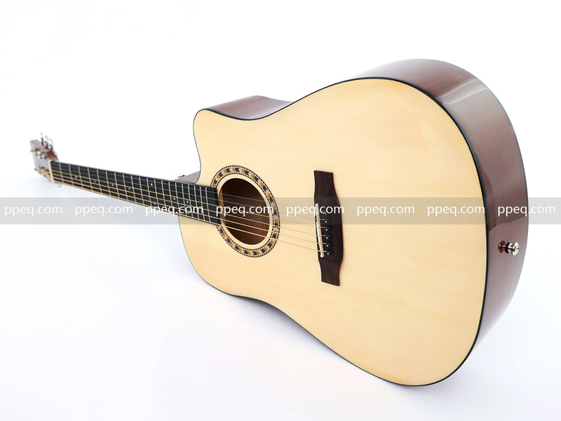 41-inch Grade A Spruce Top Acoustic Guitar with Gloss Finish (JY-D4001-N)