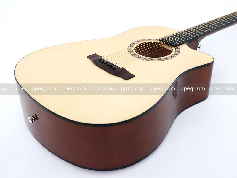 41-inch Grade A Spruce Top Acoustic Guitar with Gloss Finish (JY-D4001-N)
