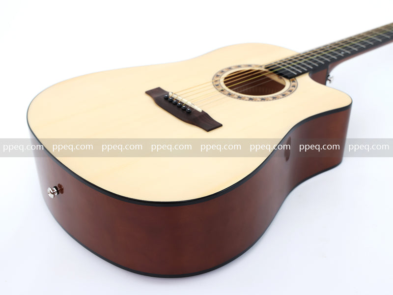 41-inch Grade A Spruce Top Acoustic Guitar with Gloss Finish (JY-D4001-N)