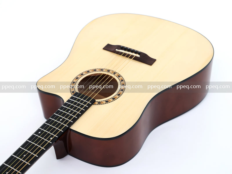41-inch Grade A Spruce Top Acoustic Guitar with Gloss Finish (JY-D4001-N)