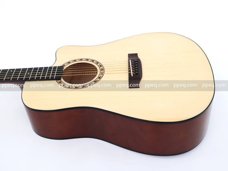 41-inch Grade A Spruce Top Acoustic Guitar with Gloss Finish (JY-D4001-N)