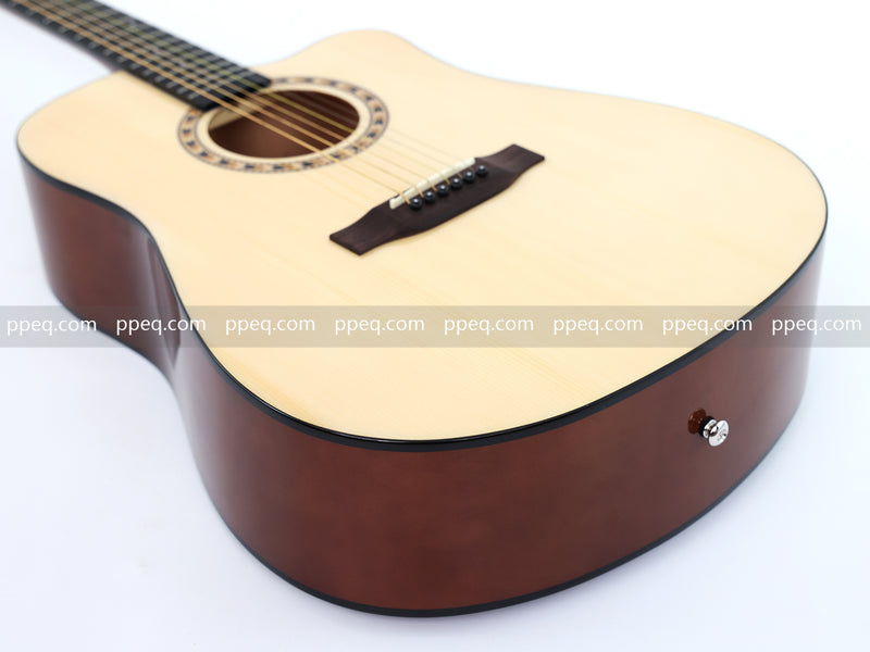 41-inch Grade A Spruce Top Acoustic Guitar with Gloss Finish (JY-D4001-N)