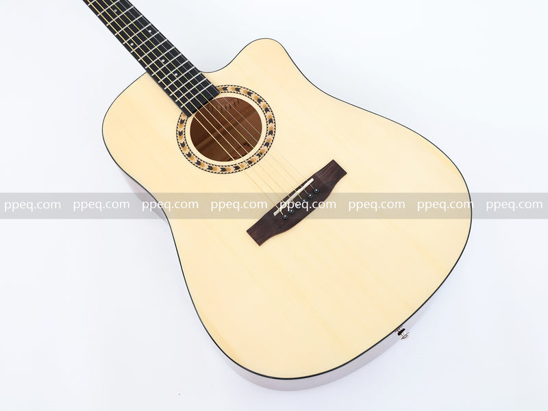 41-inch Grade A Spruce Top Acoustic Guitar with Gloss Finish (JY-D4001-N)