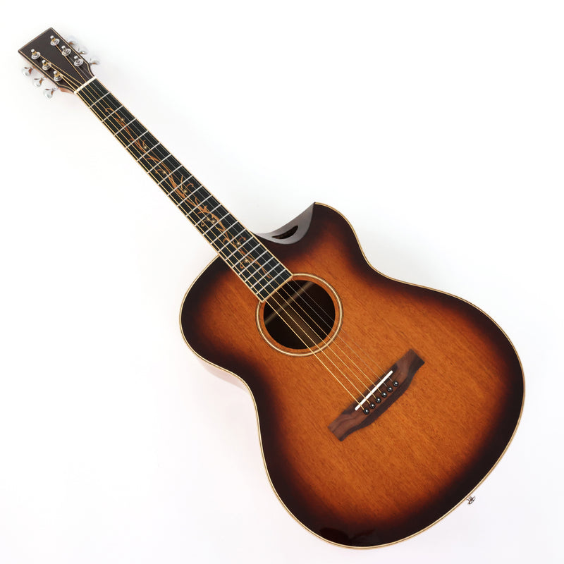 40 Inch Solid Mahogany Top Modern Cutaway Acoustic Guitar (TY-037)