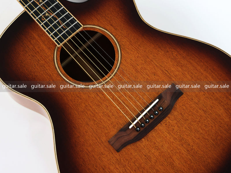 40 Inch Solid Mahogany Top Modern Cutaway Acoustic Guitar (TY-037)