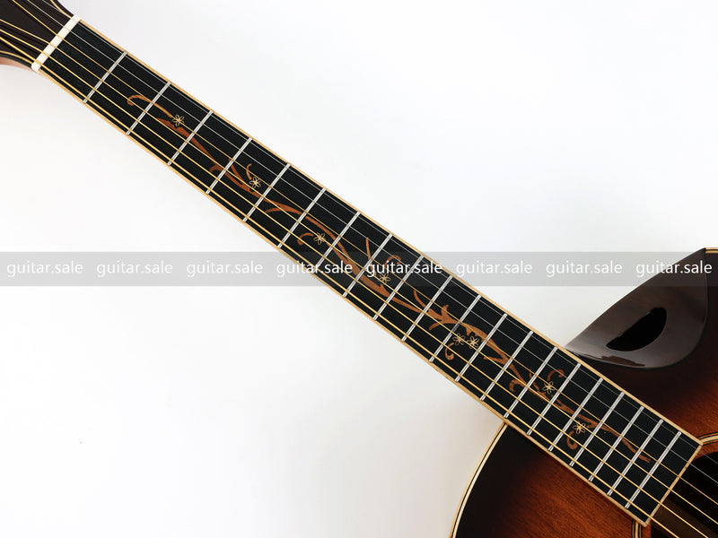 40 Inch Solid Mahogany Top Modern Cutaway Acoustic Guitar (TY-037)