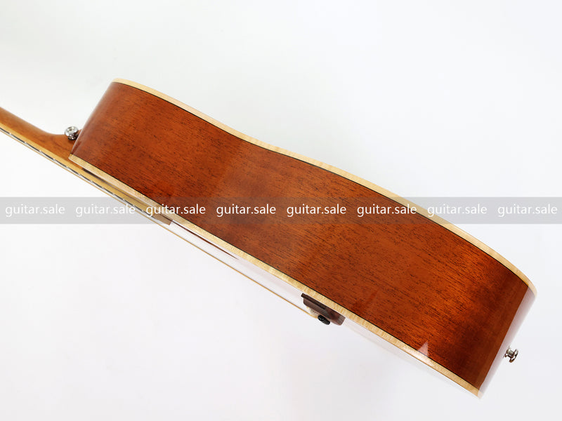 40 Inch Solid Mahogany Top Modern Cutaway Acoustic Guitar (TY-037)