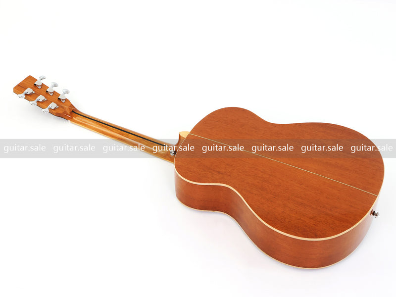40 Inch Solid Mahogany Top Modern Cutaway Acoustic Guitar (TY-037)