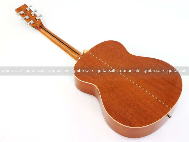 40 Inch Solid Mahogany Top Modern Cutaway Acoustic Guitar (TY-037)