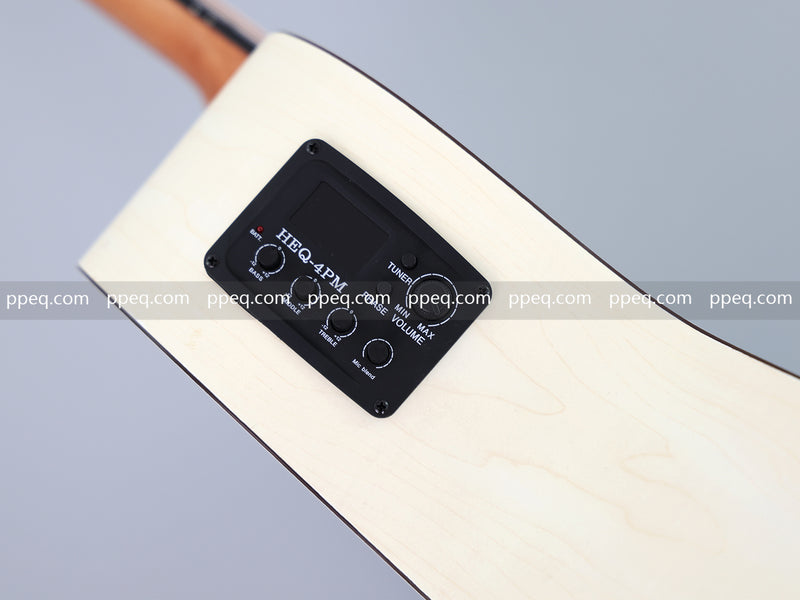 41-inch All-HPL Maple Body, Unfinished Acoustic Guitar (JY-HPL-N)