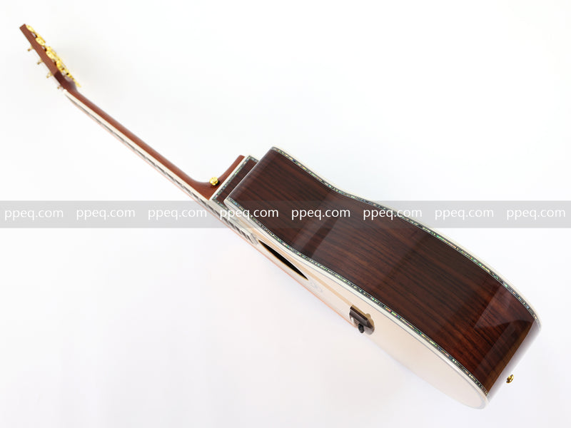 41-inch All-Solid Acoustic Guitar with Gloss Finish (JY-880)
