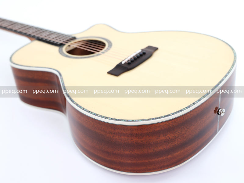 41-inch All-Solid Acoustic Guitar with Gloss Finish (JY-GA66S)