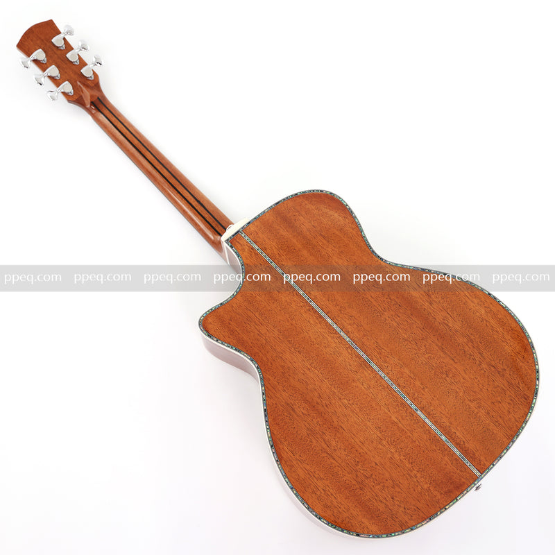 41-inch All-Solid Acoustic Guitar with Gloss Finish (JY-GA66S)