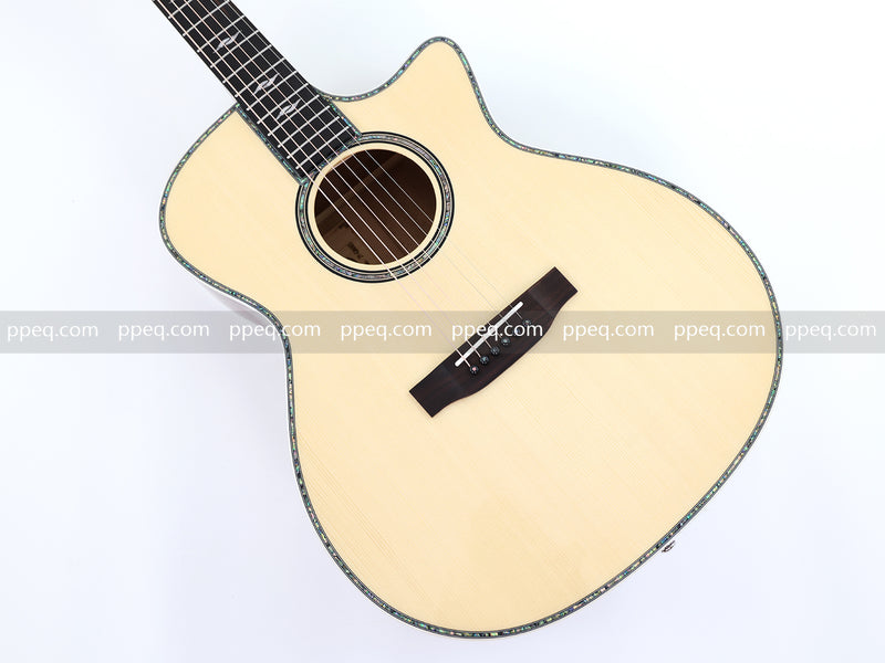 41-inch All-Solid Acoustic Guitar with Gloss Finish (JY-GA66S)