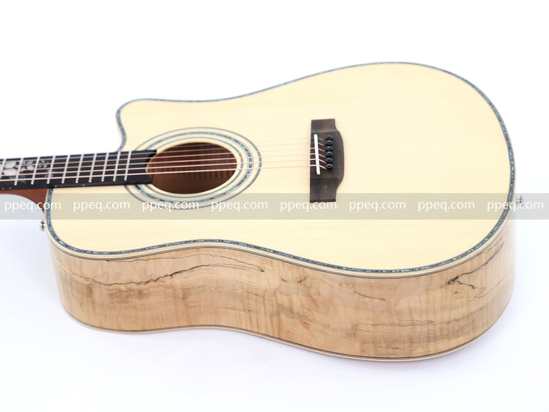 41-inch Solid Spruce Top Acoustic Guitar with Gloss Finish (JY-450)