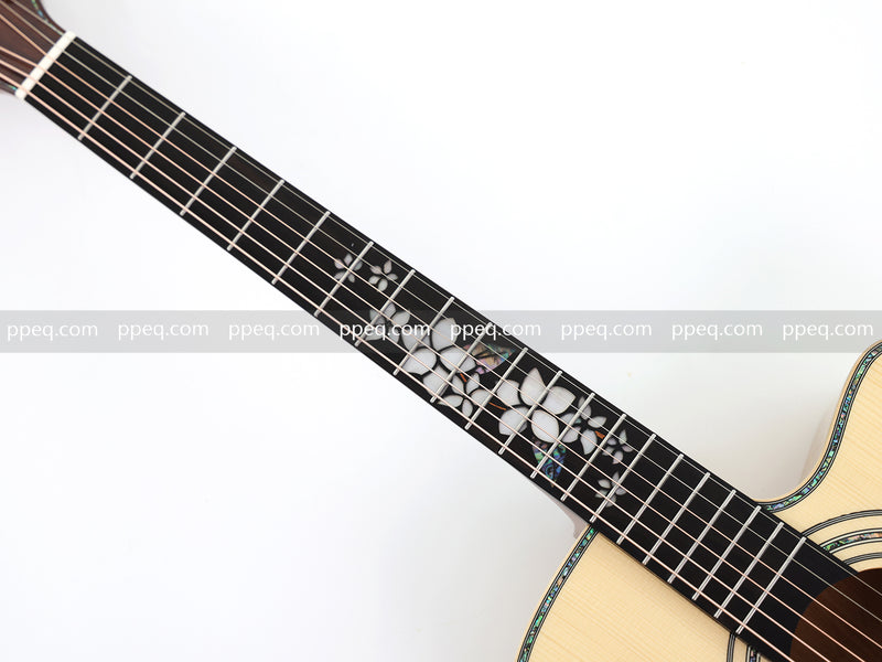 41-inch Solid Spruce Top Acoustic Guitar with Gloss Finish (JY-450)