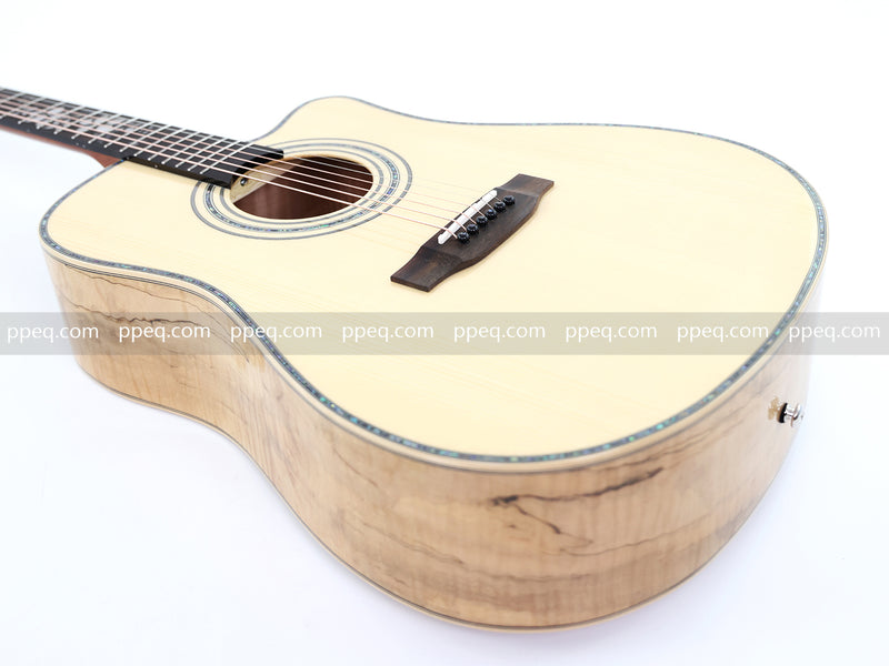 41-inch Solid Spruce Top Acoustic Guitar with Gloss Finish (JY-450)