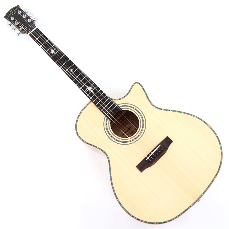 41-inch Solid Spruce Top Acoustic Guitar with Gloss Finish (JY-GA012)