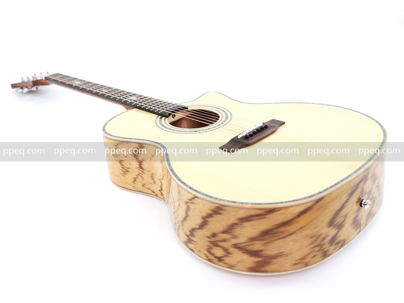 41-inch Solid Spruce Top Acoustic Guitar with Gloss Finish (JY-GA012)