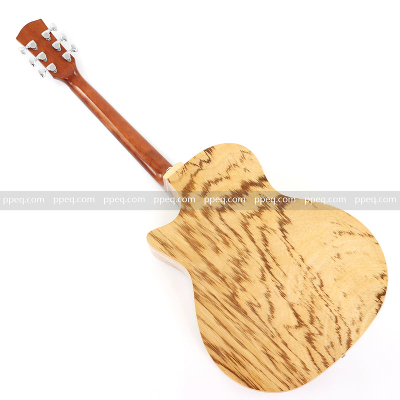 41-inch Solid Spruce Top Acoustic Guitar with Gloss Finish (JY-GA012)